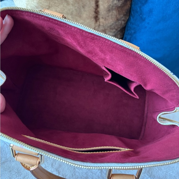 Louis Vuitton Alma PMTop Handle Bag White Multicolour Leather Monogram Murakami - Picture 7 of 13